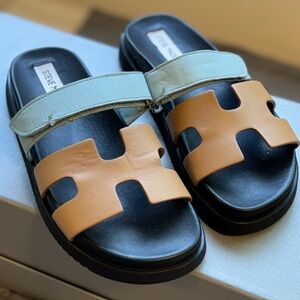 Steve Madden Two-Tone Sandals